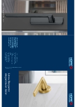 manilla de puerta lnea Bergamo