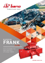 Pre-trituradora para chatarra RIPPER FRANK