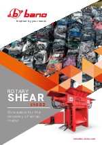 Cizalla rotativa para chatarra B9002