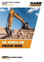 Excavadoras de cadenas Serie D-Aplicaciones especiales CX210D-CX250D LR