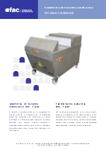 Rompedora de bloques congelados para pescado y cefalpodos