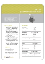 Sensor Anticolisin QS-50