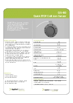 Sensor Anticolisin QS-400