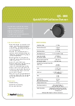 Sensor Anticolisin QS-800