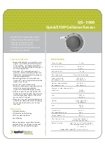 Sensor Anticolisin QS-3000