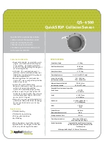 Sensor Anticolisin QS-4500