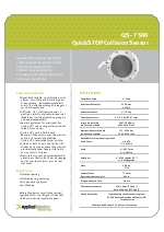Sensor Anticolisin QS-7500
