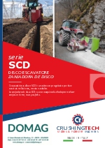 Zanjadoras de discos - serie SCD - Domag