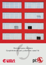 Herrajes para ventanas de PVC y c16