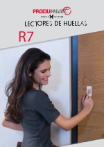 Dispositivos de apertura de puertas - lector de huellas