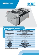 KNF 6040 - Corte automatizado pequeo formato
