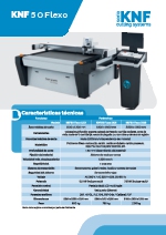 KNF 50 - Mesa de corte para Flexo