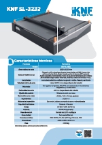 KNF SL-3232 - Nueva generacin de mesas de corte