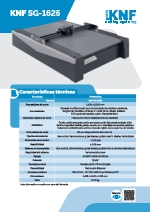 KNF SG-1625 - Productividad en el corte digital
