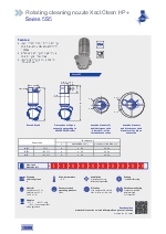 Cabezal de limpieza Lechler XactClean HP+ Serie 5S5