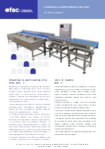 Pesadora clasificadora por peso
