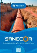 Sistema de saneamiento en PVC corrugado SANECOR