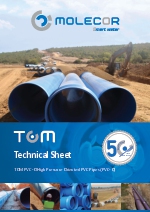 Molecor PVC-O pipes technical sheet