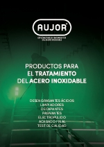 Aujor: Productos para el tratamiento del acero inoxidable