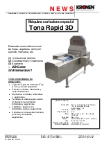 Troqueladora/Segmentadora Tona Rapid 3D