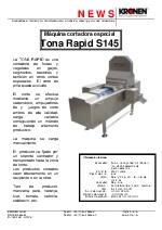 Troqueladora/Segmentadora Tona Rapid S145