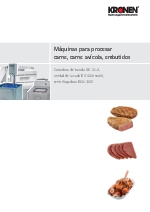 Mquinas para procesar carne, carne avcola, embutidos