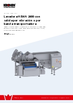 Lavadora HEWA 2600