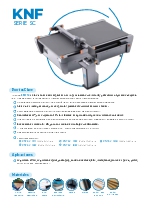 KNF SC-1625 - La serie m�s polivalente de las mesas de corte