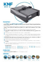 KNF SG-1625 - Productividad en el corte digital