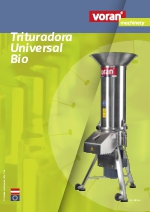 Trituradoras de fruta y verdura Serie BG