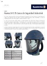 Casco de soldadura SR 575