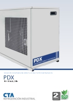 Secador frigorificos de expansion PDX con gas R513A