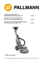 PALLMANN SPIDER M�quina de lijar suelos de madera