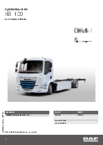 Especificaciones del modelo XB 120