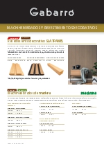 Folleto machihembrados