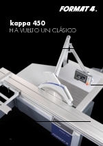 Mesa escuadradora kappa 450