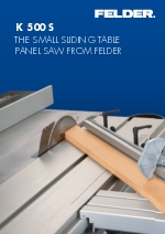 Mesa escuadradora K 500S