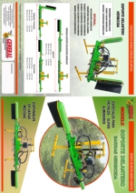 Barras delanteras herbicida
