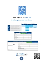 Caracter�sticas KDT Evo