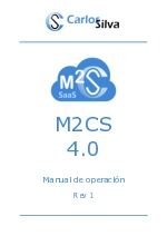 Manual de operaci�n M2CS