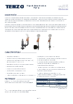 Protectores de l�nea de descarga Flip -Top TDS