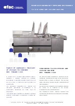 Equipo de sangrado y enfriado de pescado en continuo