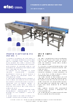 Pesadora clasificadora por peso