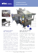 Lavadora para moldes de prensado de jam�n y paleta