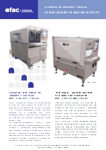 Lavadora horizontal de jamones y paletas