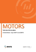 Motores orbitales OMP X and OMR X