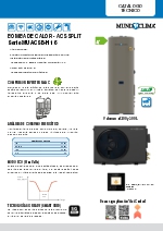BOMBA DE CALOR - ACS SPLIT Serie MUACSB-H16