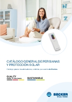 Cat�logo general de persianas y protecci�n solar