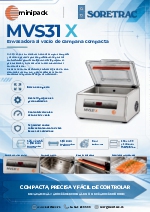 Envasadora al vac�o de campana compacta