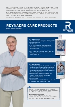 Catlogo de productos para el cuidado de cerramientos, CareProducts